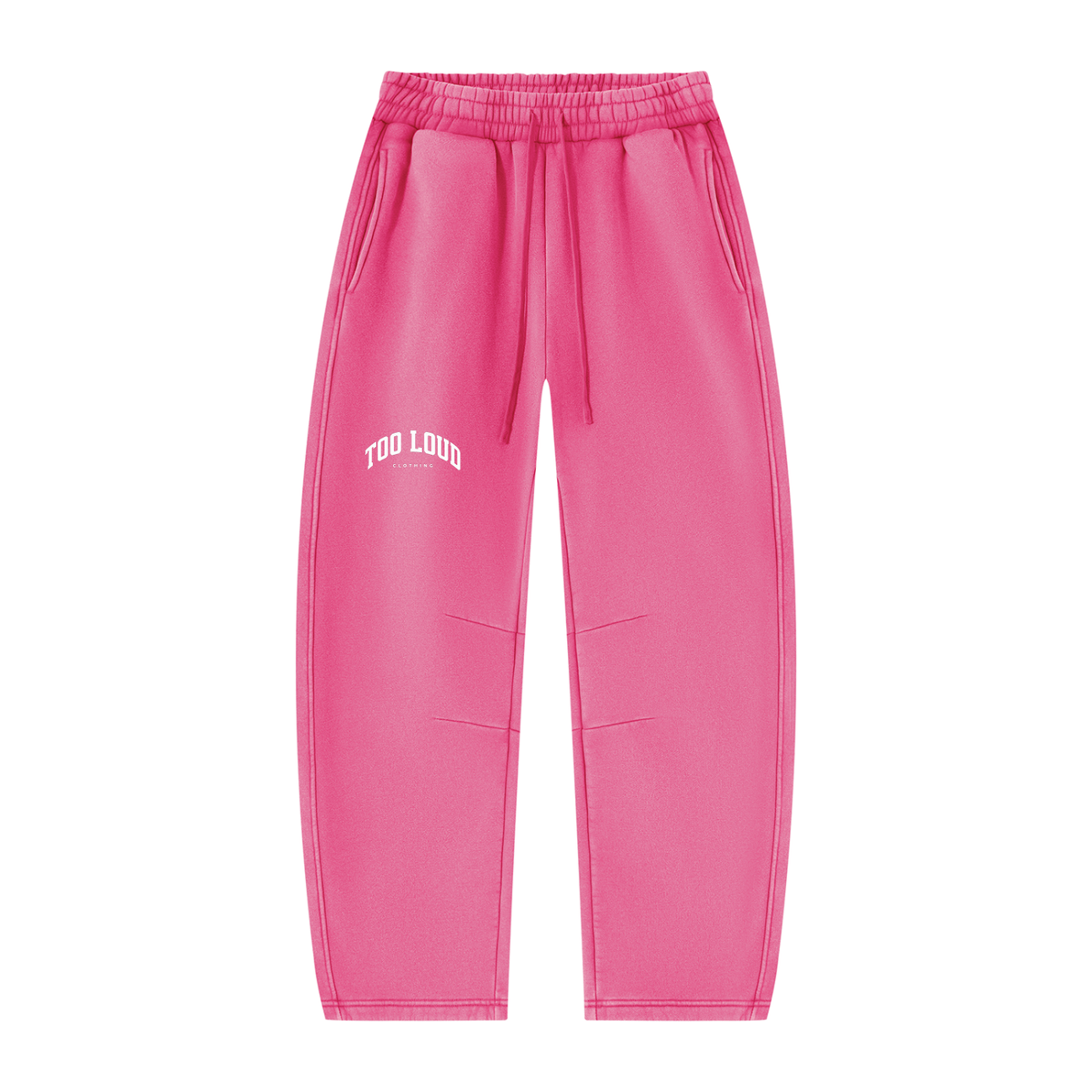 TOO LOUD "Guardian" Barrel Leg Fleece Sweatpants