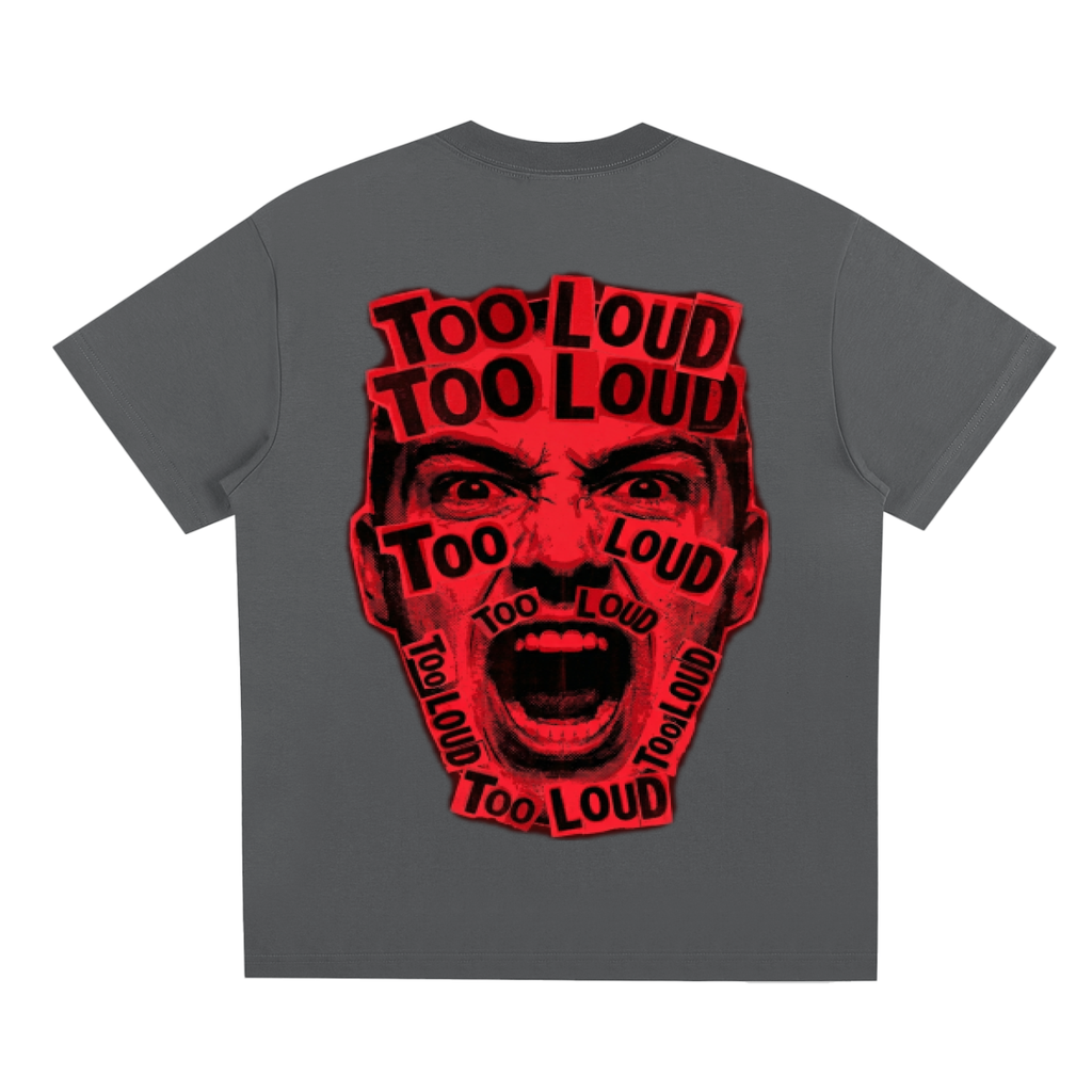 TOO LOUD OG red print T-Shirt