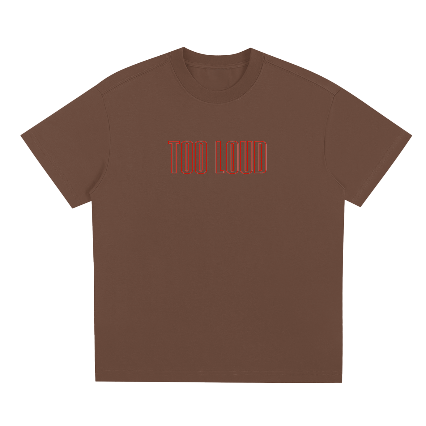 TOO LOUD OG red print T-Shirt