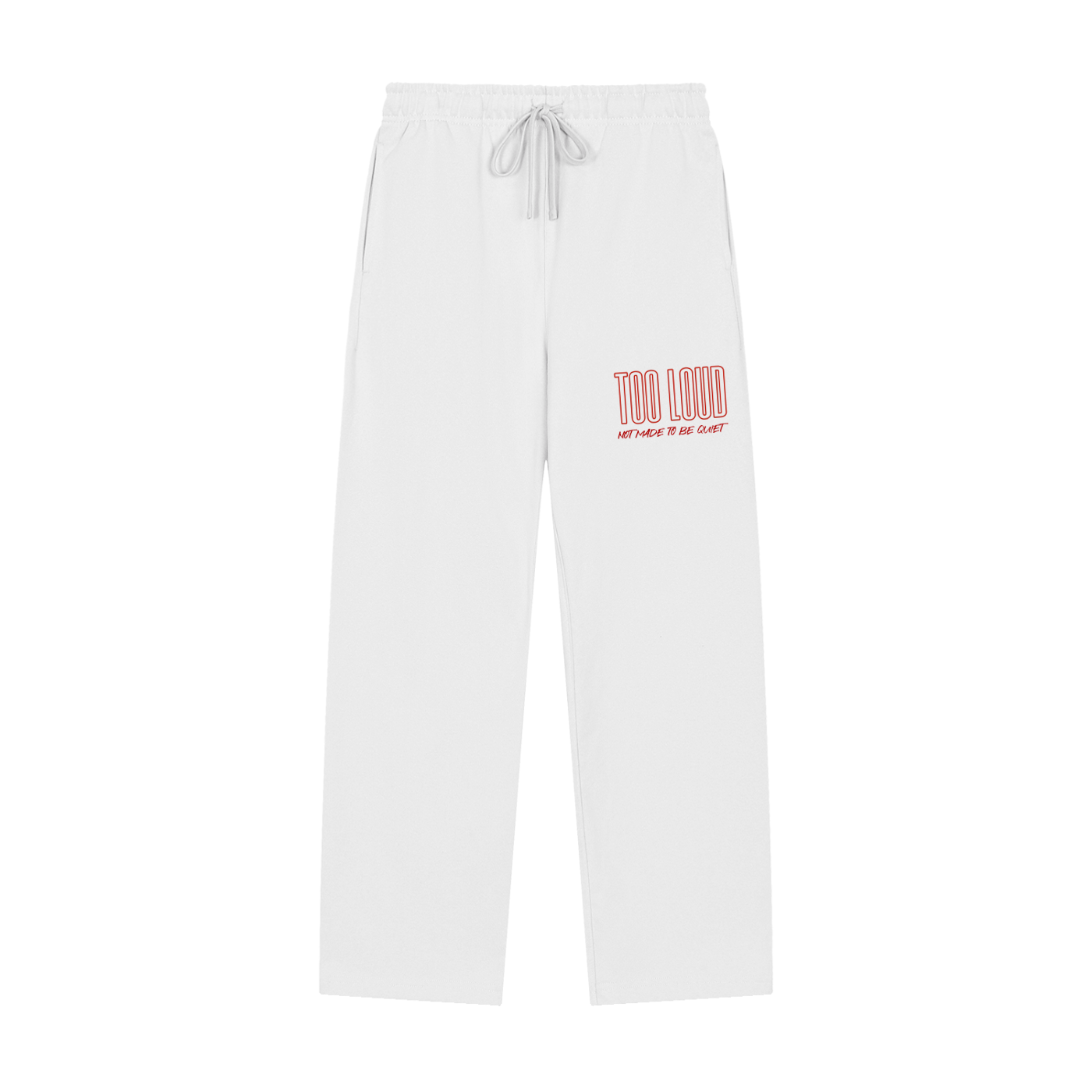 NMTBQ Red Print Sweatpants | Streetwear Joggers UK | Too Loud