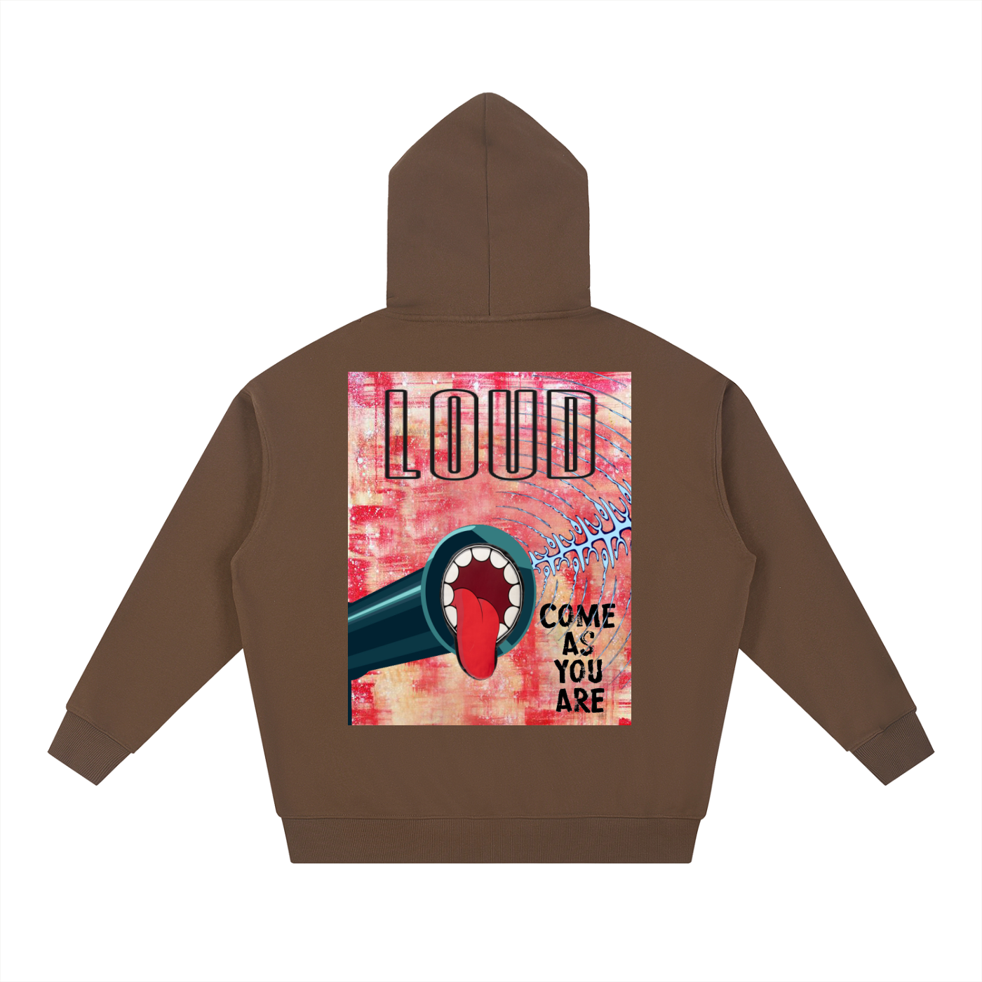 2L Artistic Flex Hoodie | Oversized Graphic Hoodie UK | Too Loud