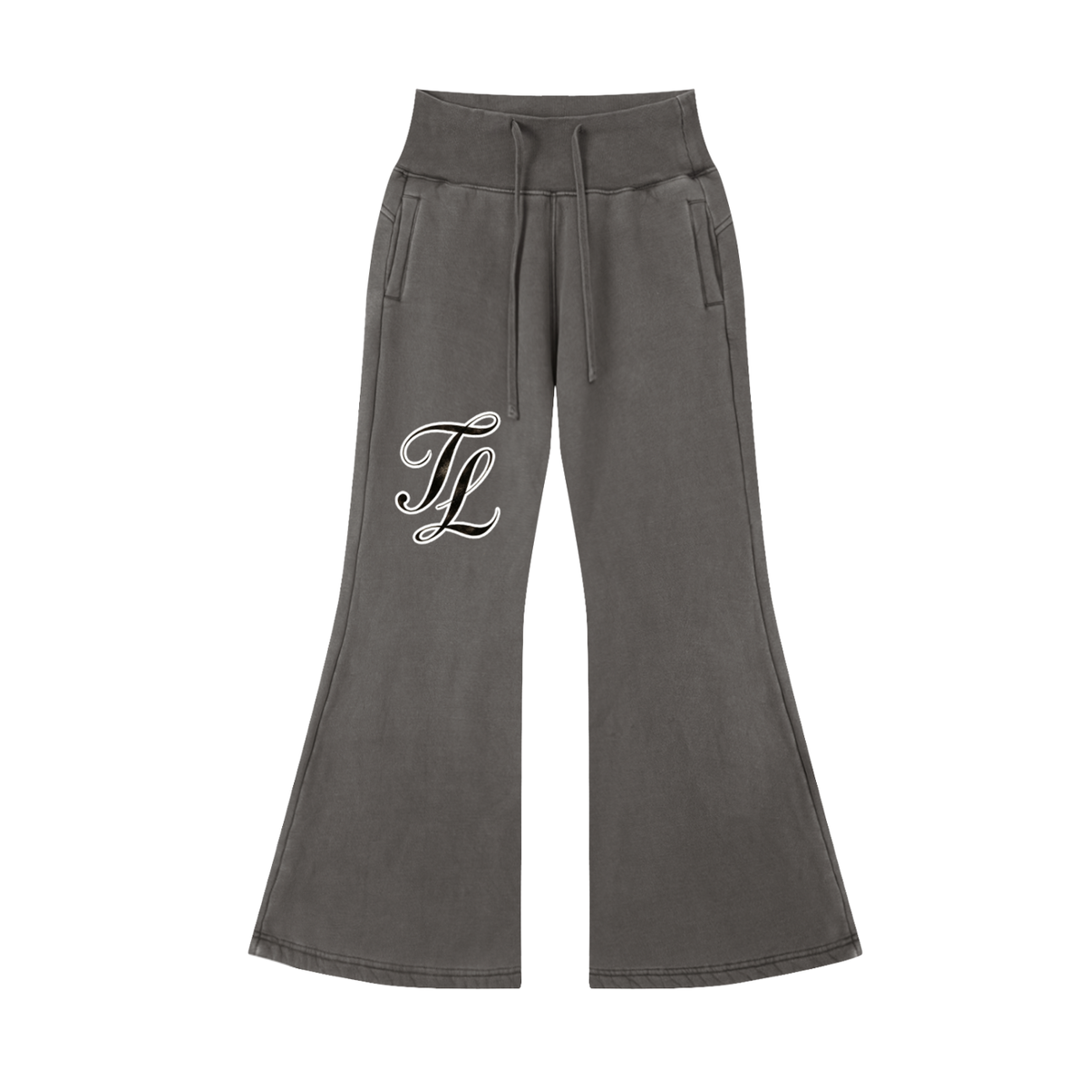 TOO LOUD "ROCK with US" Flared Fleece Pants