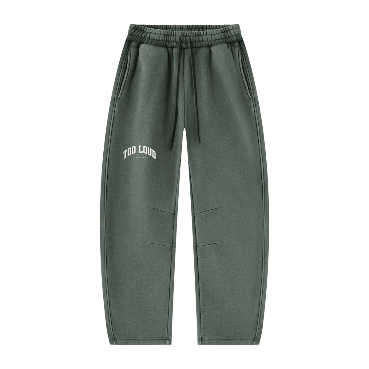 TOO LOUD "Guardian" Barrel Leg Fleece Sweatpants