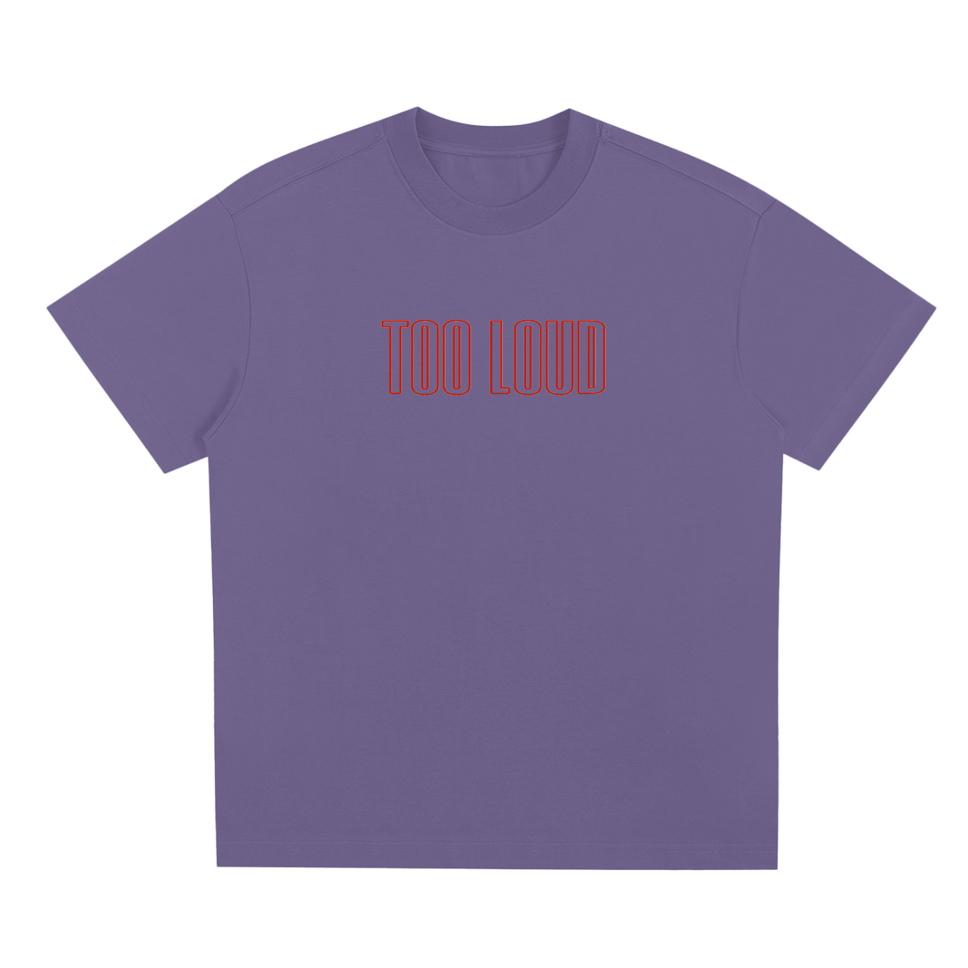 TOO LOUD OG red print T-Shirt