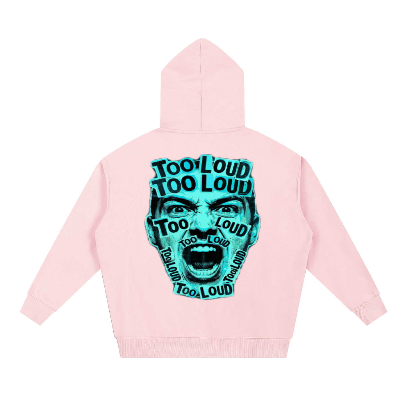 TOO LOUD OG blue print Hoodie