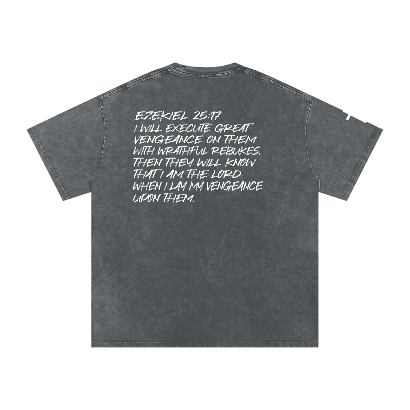 Wrathful Rebukes Oversized T-Shirt | Bold Christian Streetwear UK | Too Loud