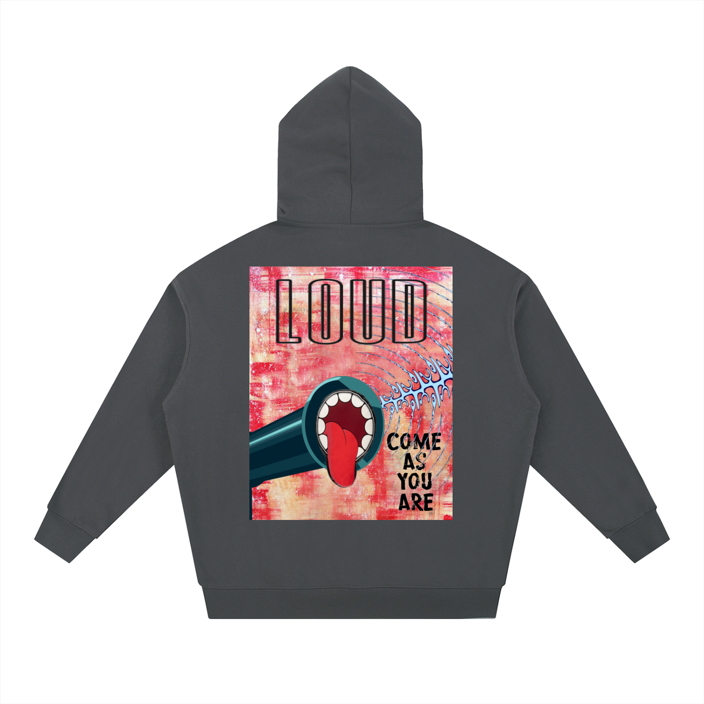 2L Artistic Flex Hoodie | Oversized Graphic Hoodie UK | Too Loud