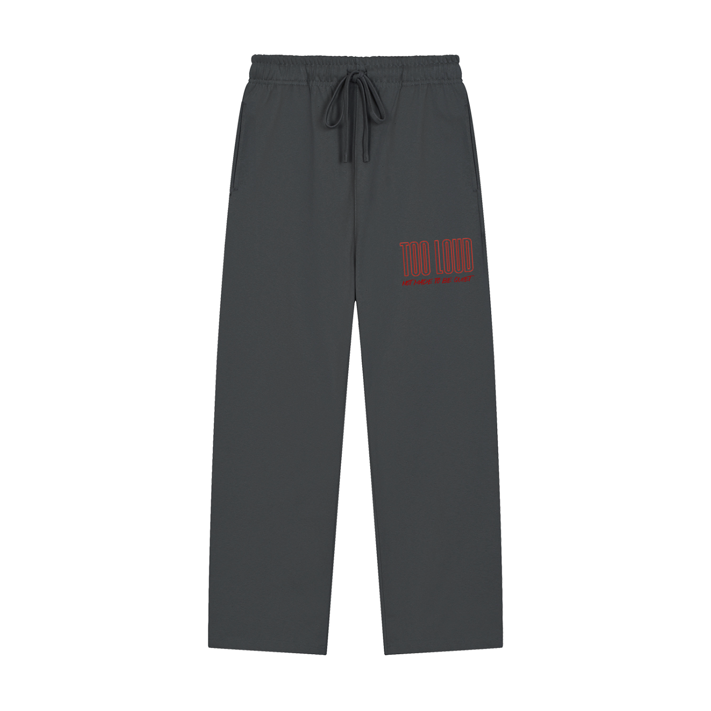 NMTBQ Red Print Sweatpants | Streetwear Joggers UK | Too Loud