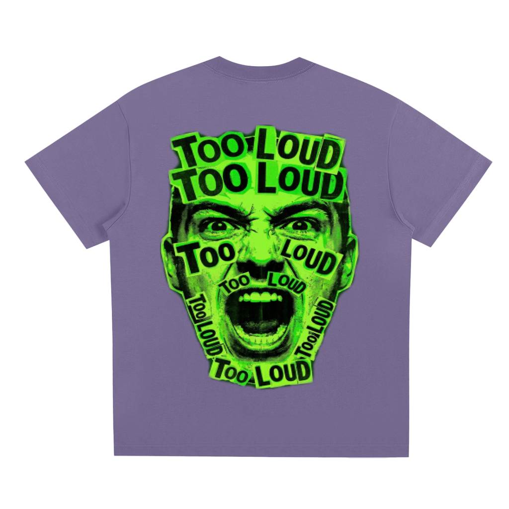 TOO LOUD OG green print T-Shirt