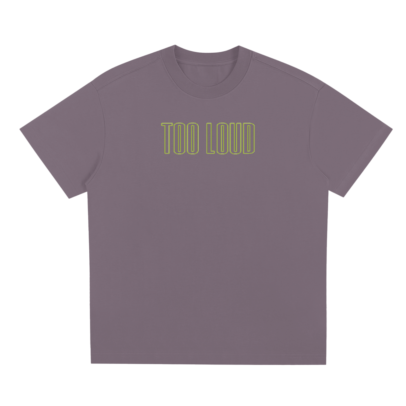 TOO LOUD OG green print T-Shirt