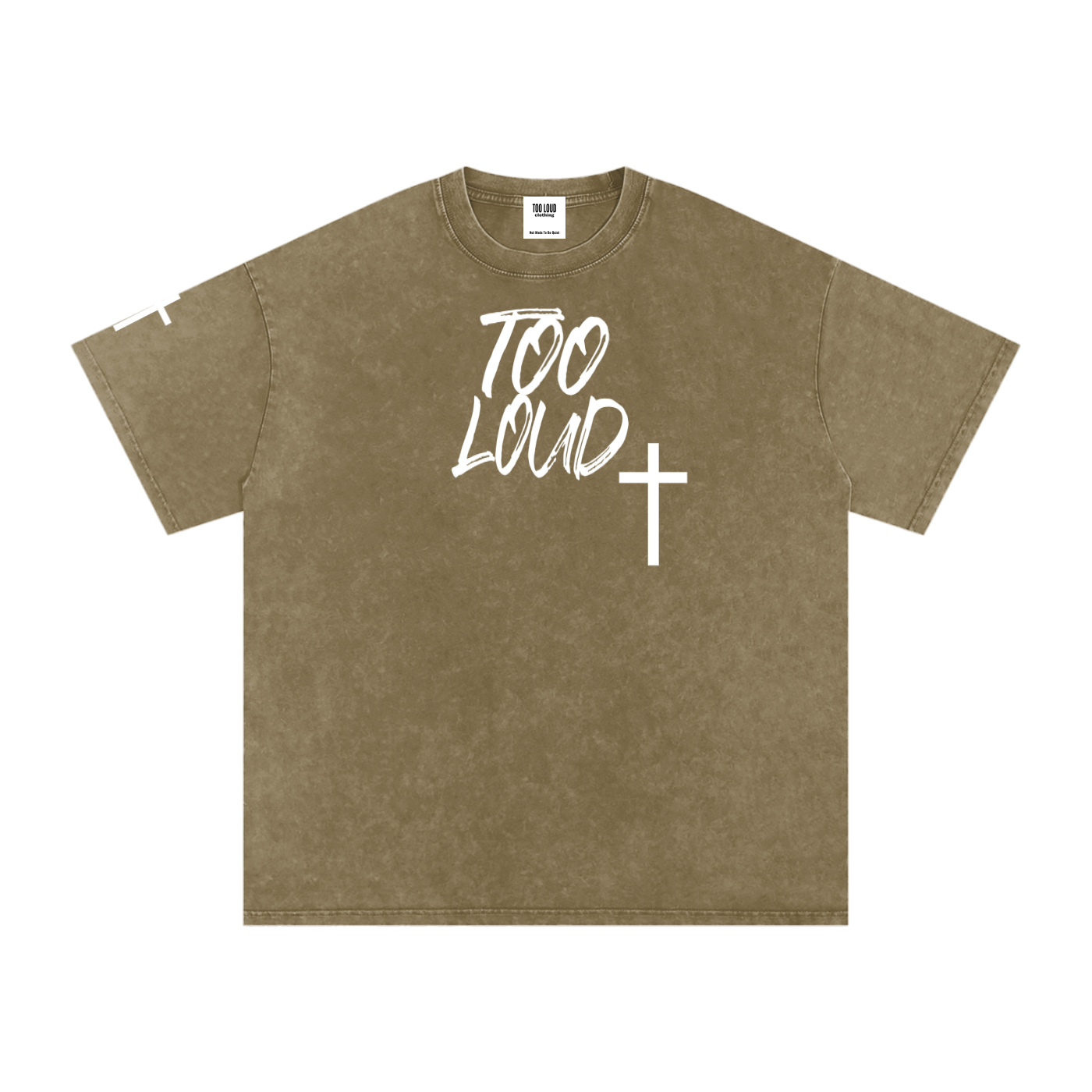 Wrathful Rebukes Oversized T-Shirt | Bold Christian Streetwear UK | Too Loud