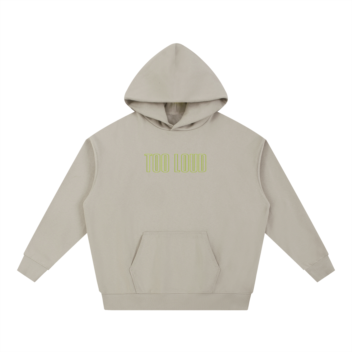 TOO LOUD OG green print Hoodie