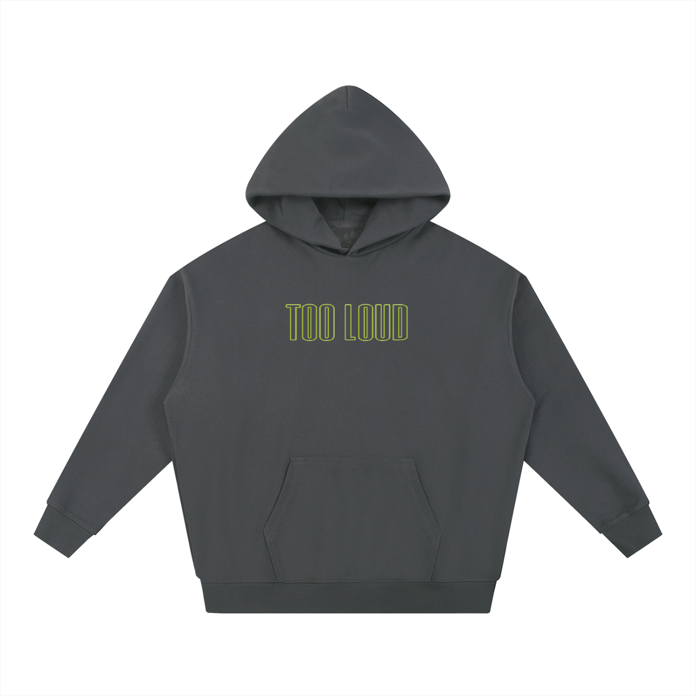 TOO LOUD OG green print Hoodie