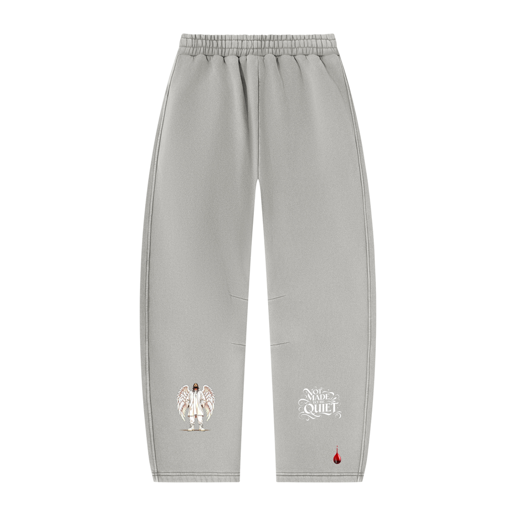 TOO LOUD "Guardian" Barrel Leg Fleece Sweatpants