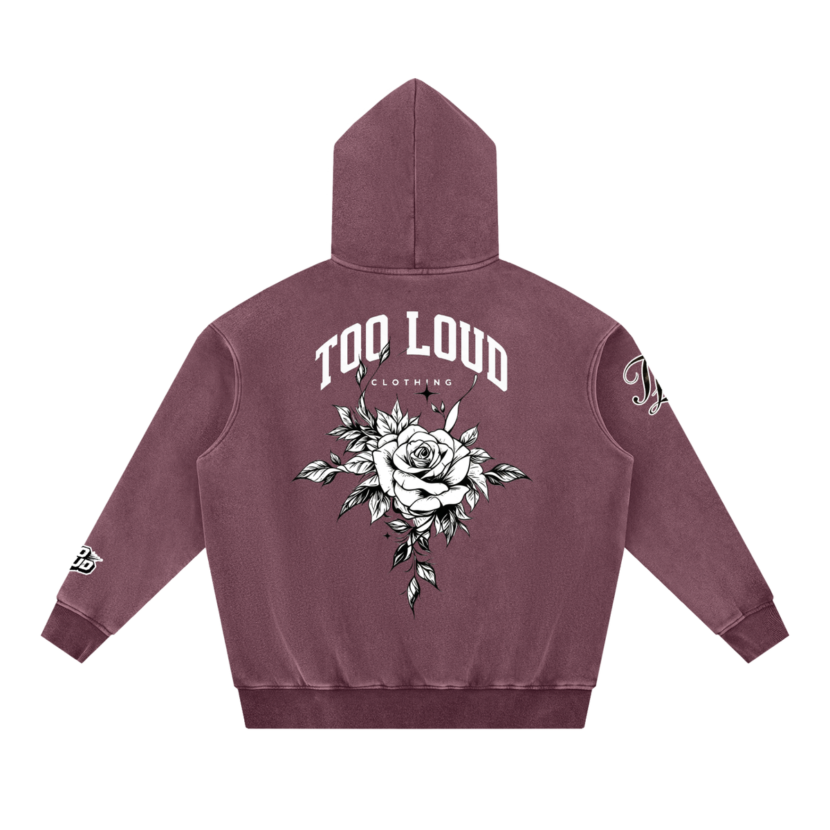 ROCK,HOODIE,TOOLOUD,ROSE,TL