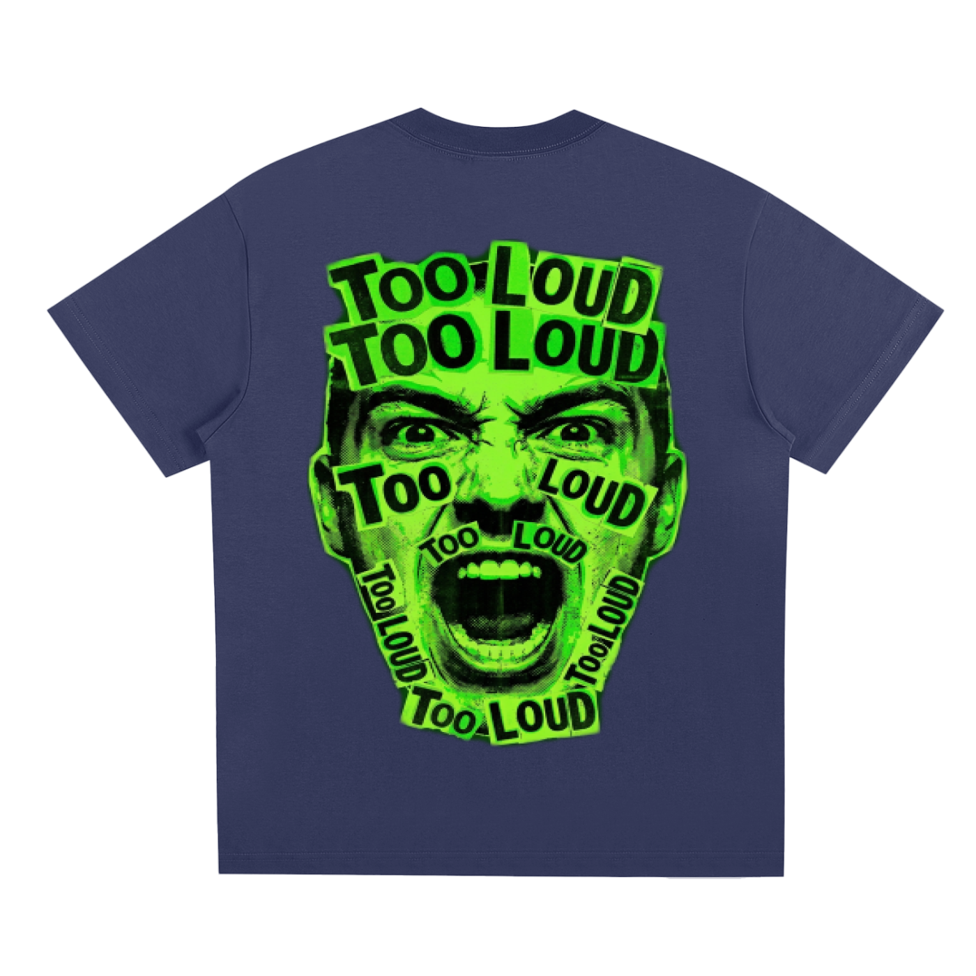 TOO LOUD OG green print T-Shirt