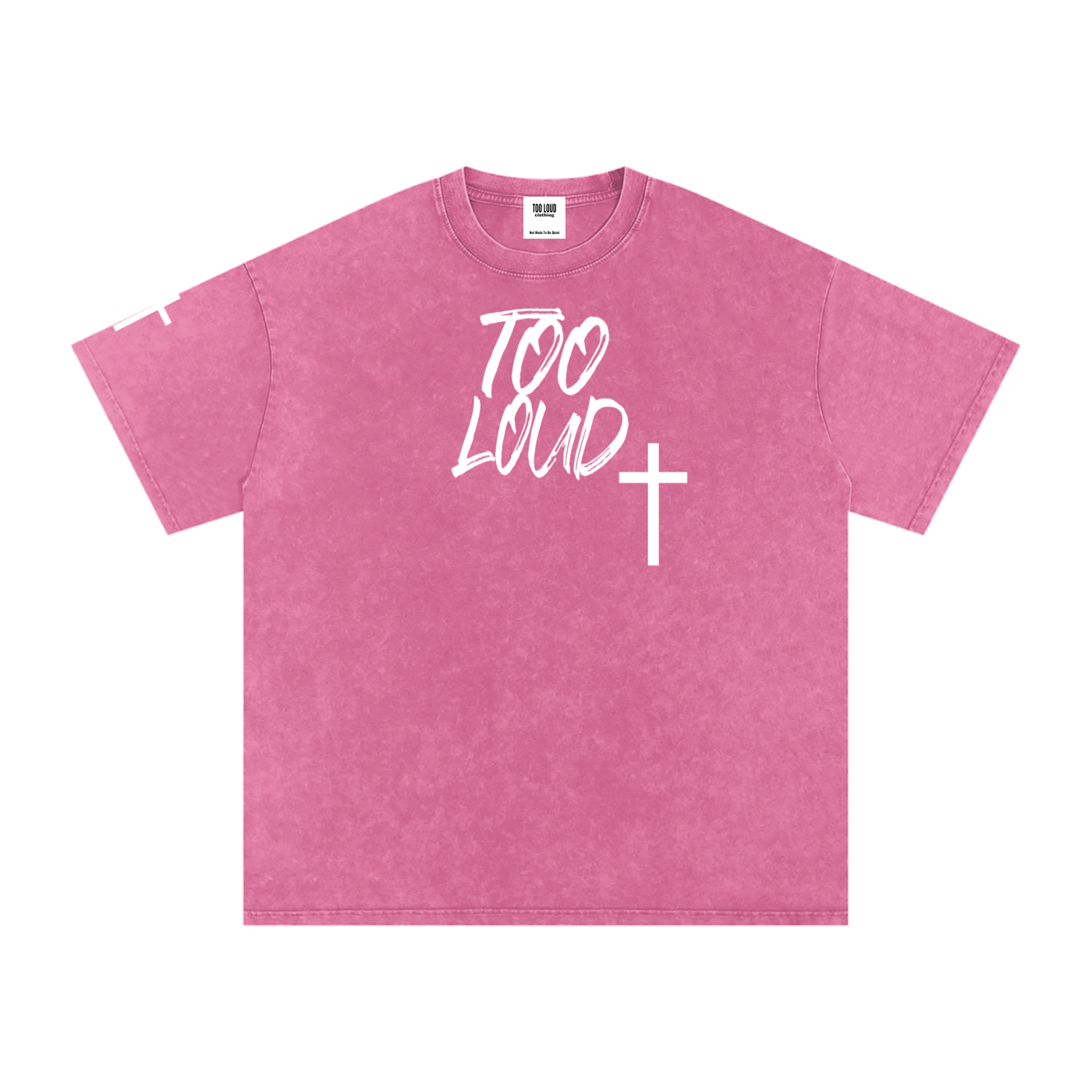 Wrathful Rebukes Oversized T-Shirt | Bold Christian Streetwear UK | Too Loud