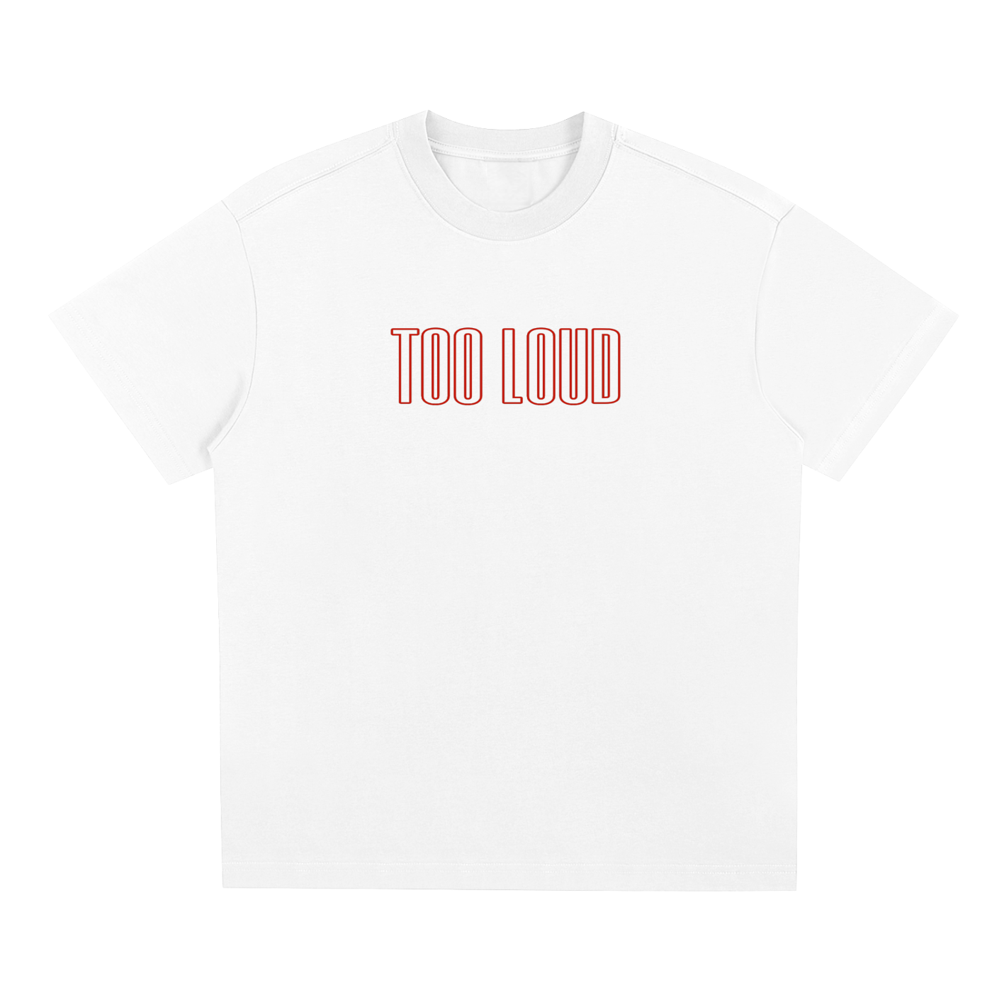 TOO LOUD OG red print T-Shirt