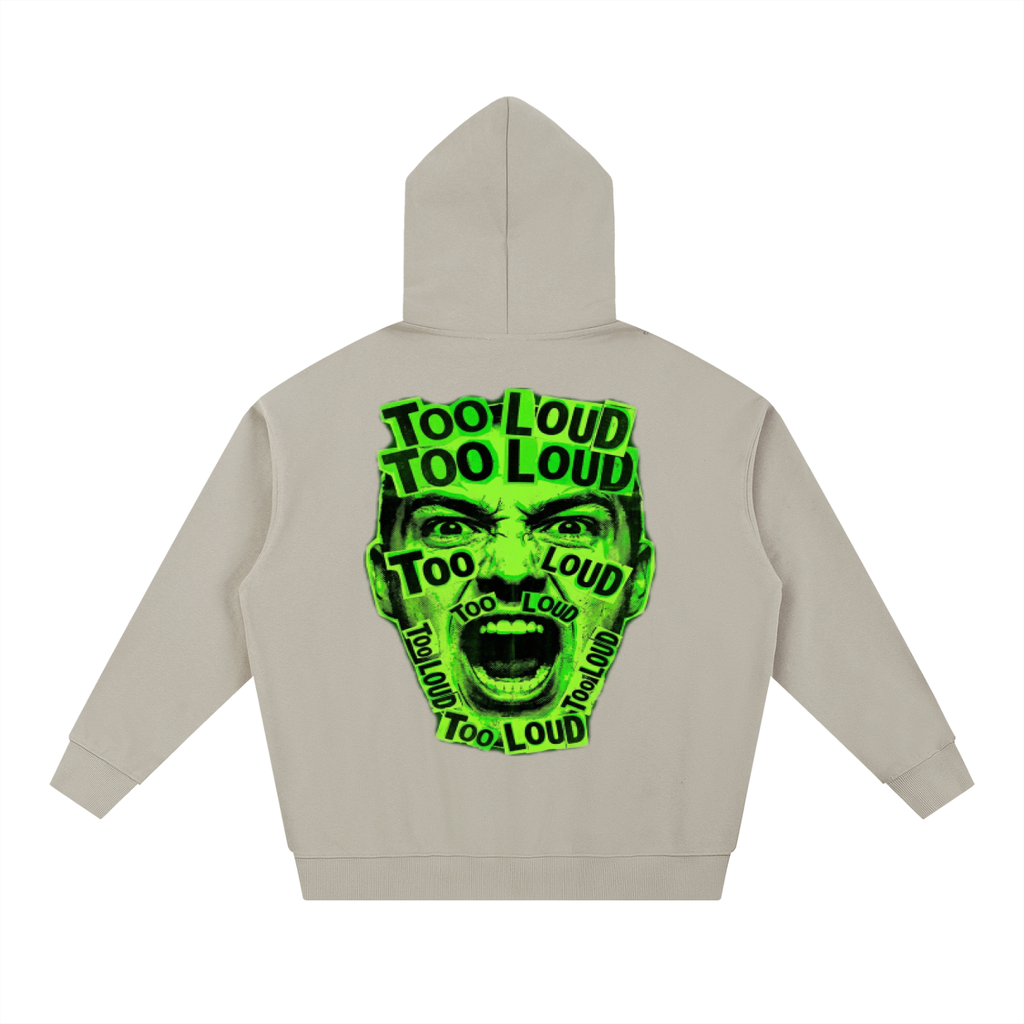 TOO LOUD OG green print Hoodie
