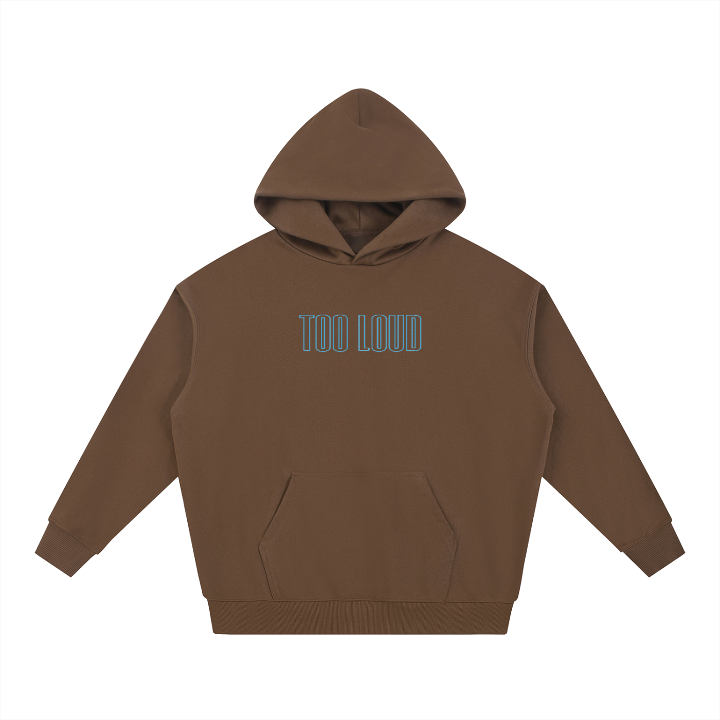 TOO LOUD OG blue print Hoodie