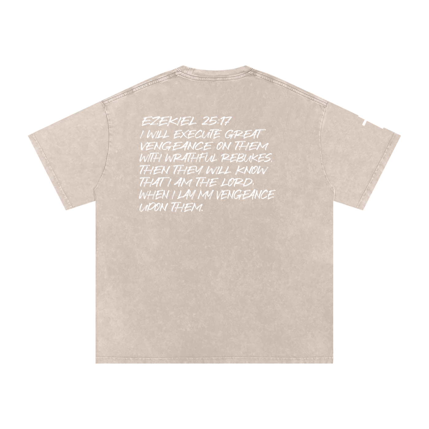 Wrathful Rebukes Oversized T-Shirt | Bold Christian Streetwear UK | Too Loud