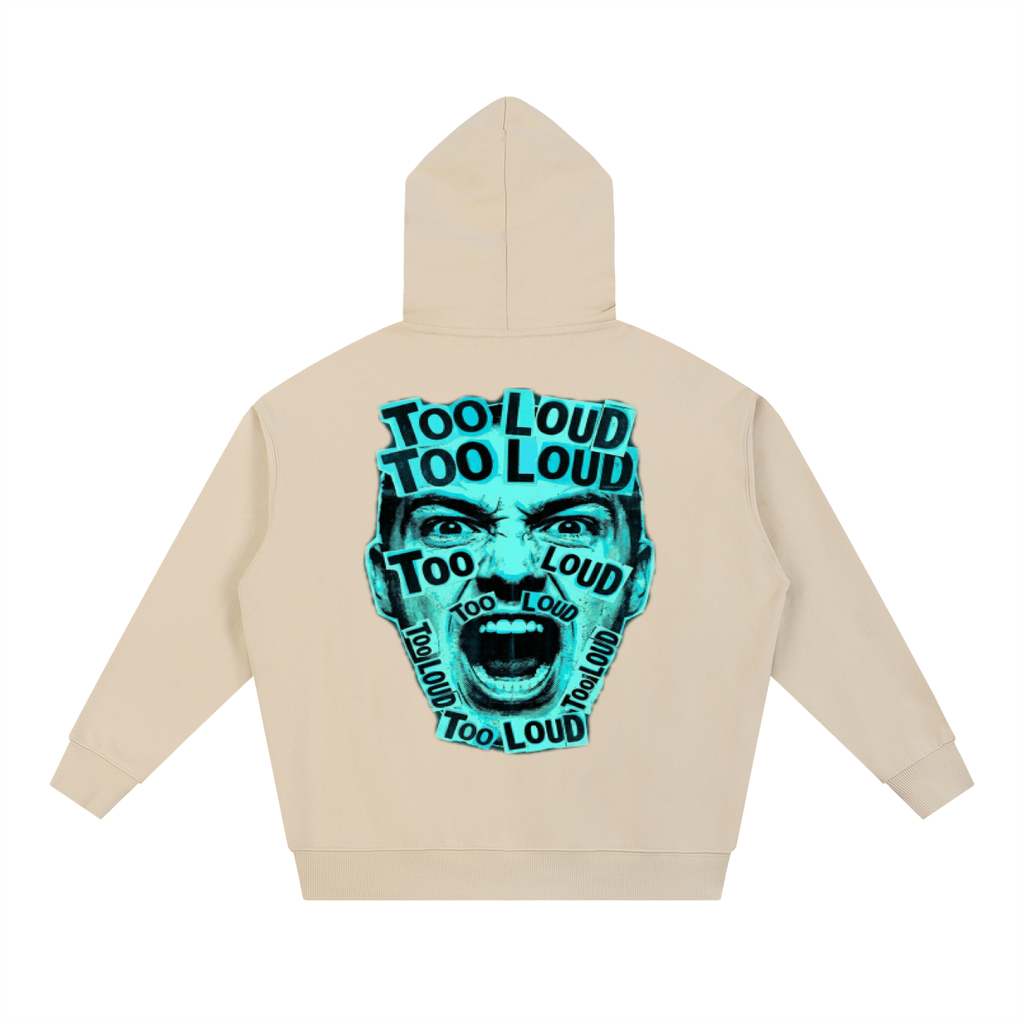 TOO LOUD OG blue print Hoodie