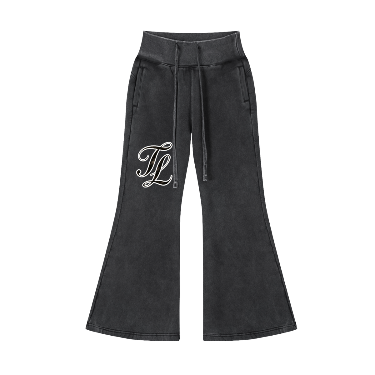 TOO LOUD "ROCK with US" Flared Fleece Pants