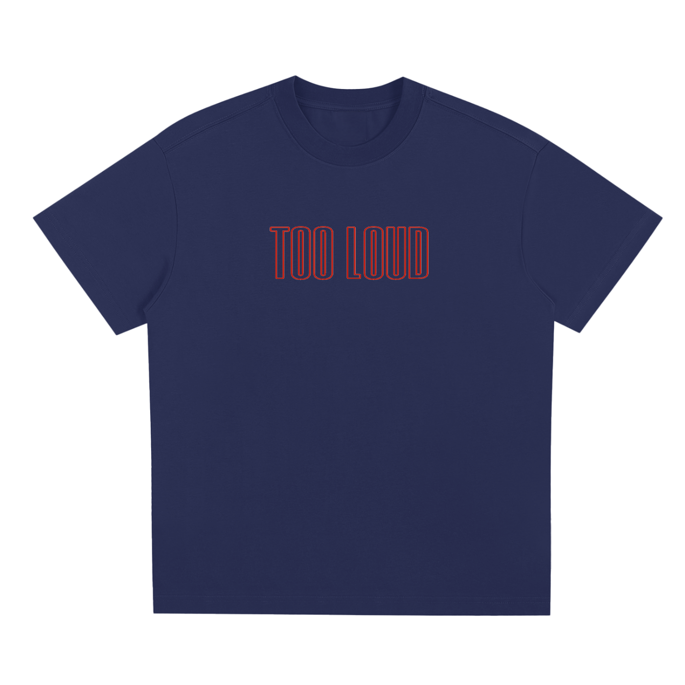 TOO LOUD OG red print T-Shirt