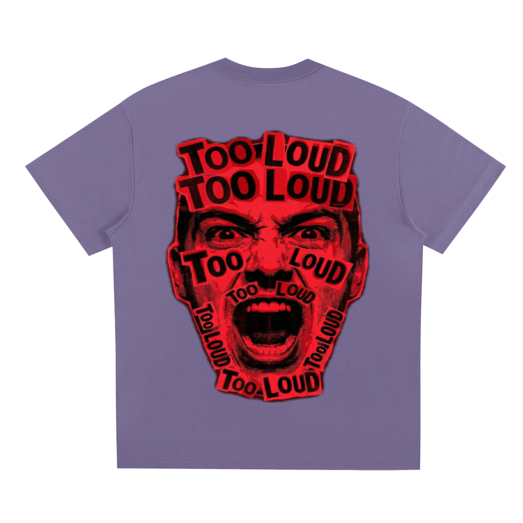 TOO LOUD OG red print T-Shirt