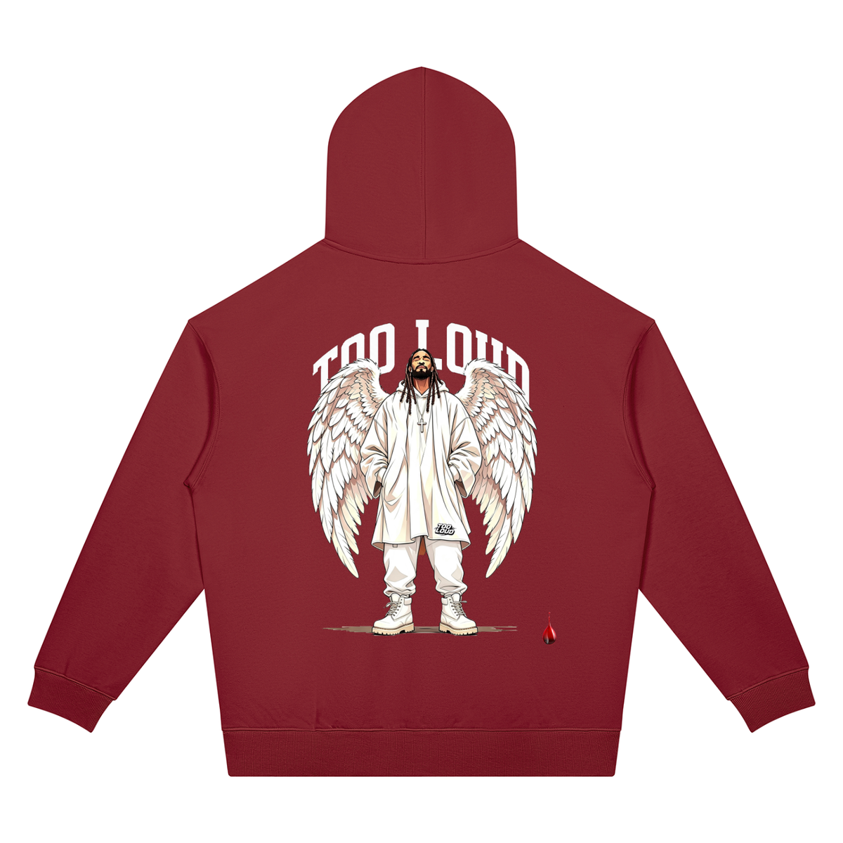 ANGEL,HOODIE,TOOLOUD,JESUS