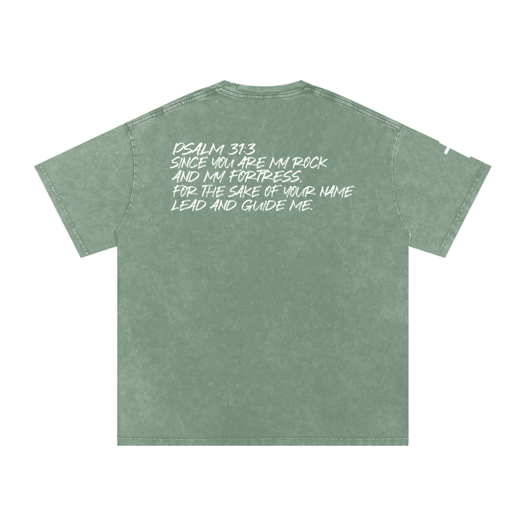 Rock and Fortress Oversized T-Shirt | Christian Streetwear UK | Too Loud