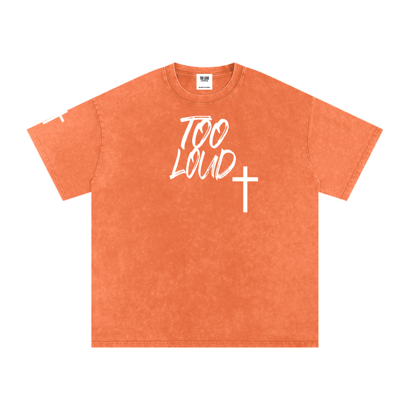 Wrathful Rebukes Oversized T-Shirt | Bold Christian Streetwear UK | Too Loud