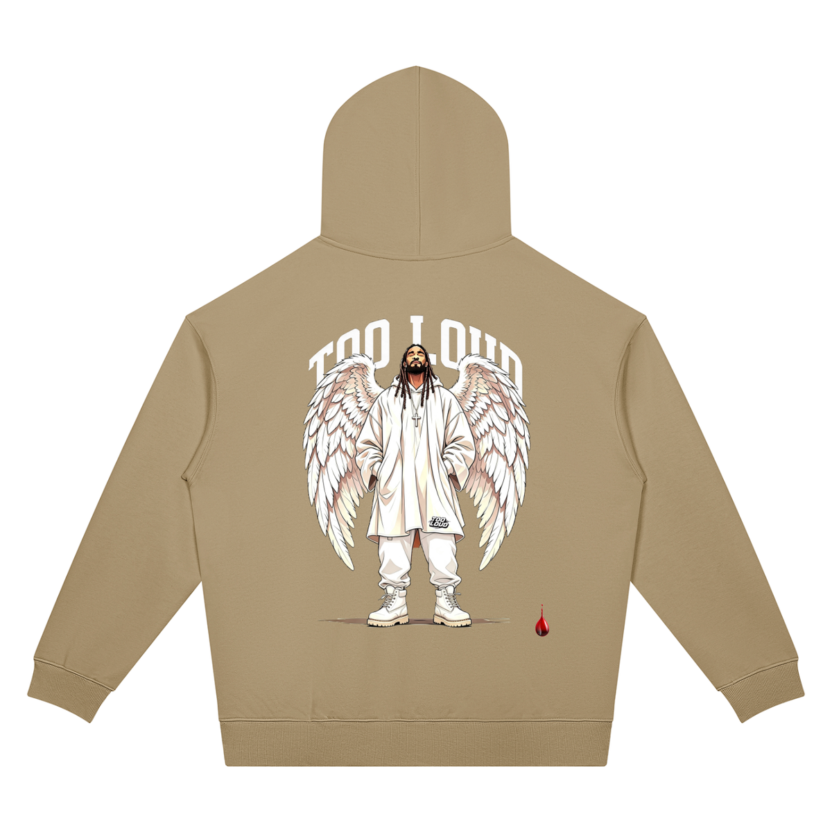 ANGEL,HOODIE,TOOLOUD,JESUS