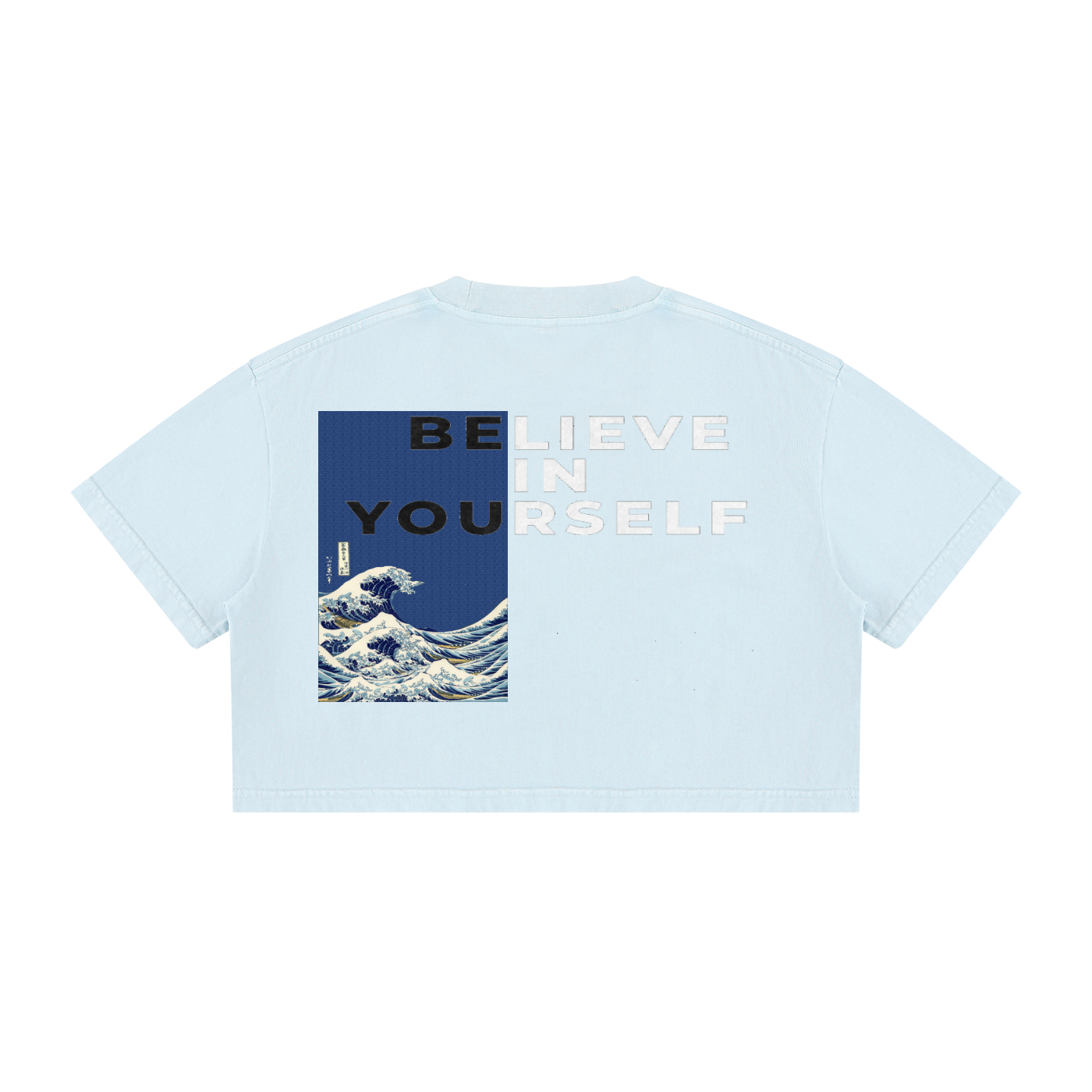 Women's "TOO LOUD" Mineral Wash Cotton Crop T-Shirt