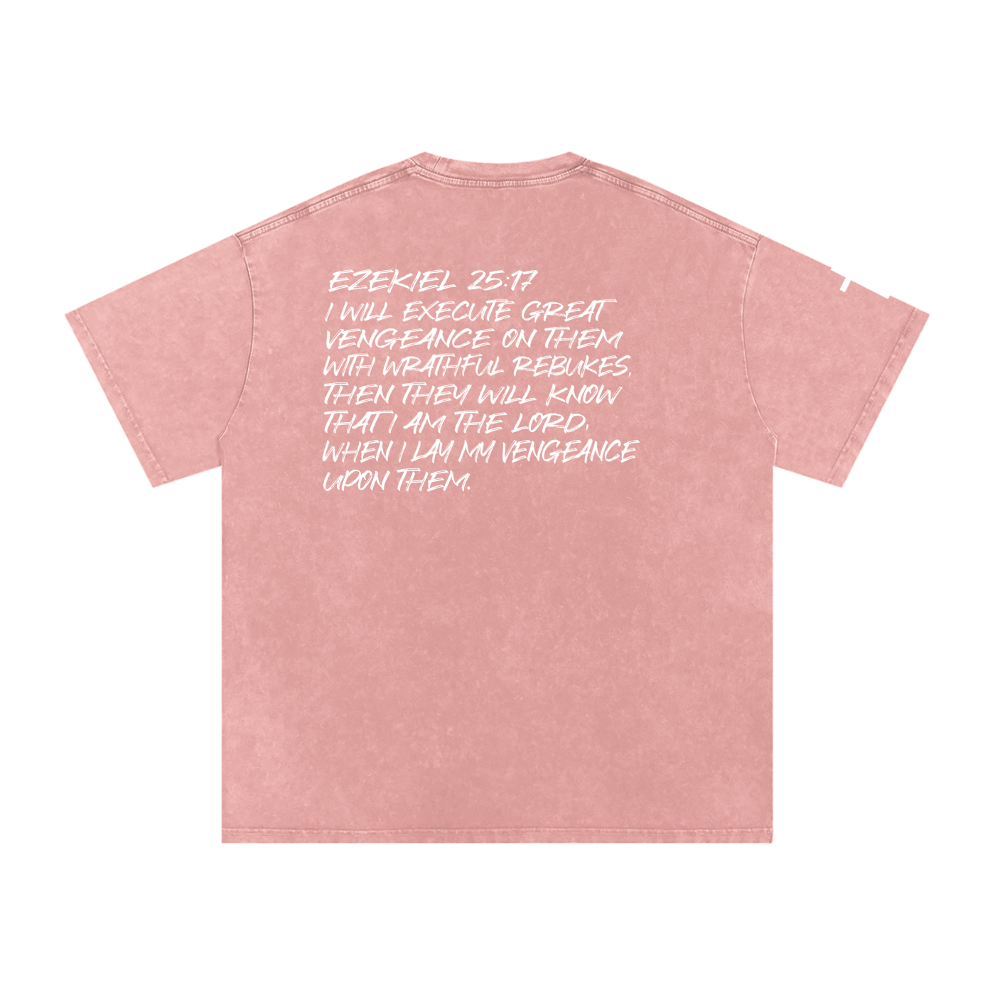 Wrathful Rebukes Oversized T-Shirt | Bold Christian Streetwear UK | Too Loud