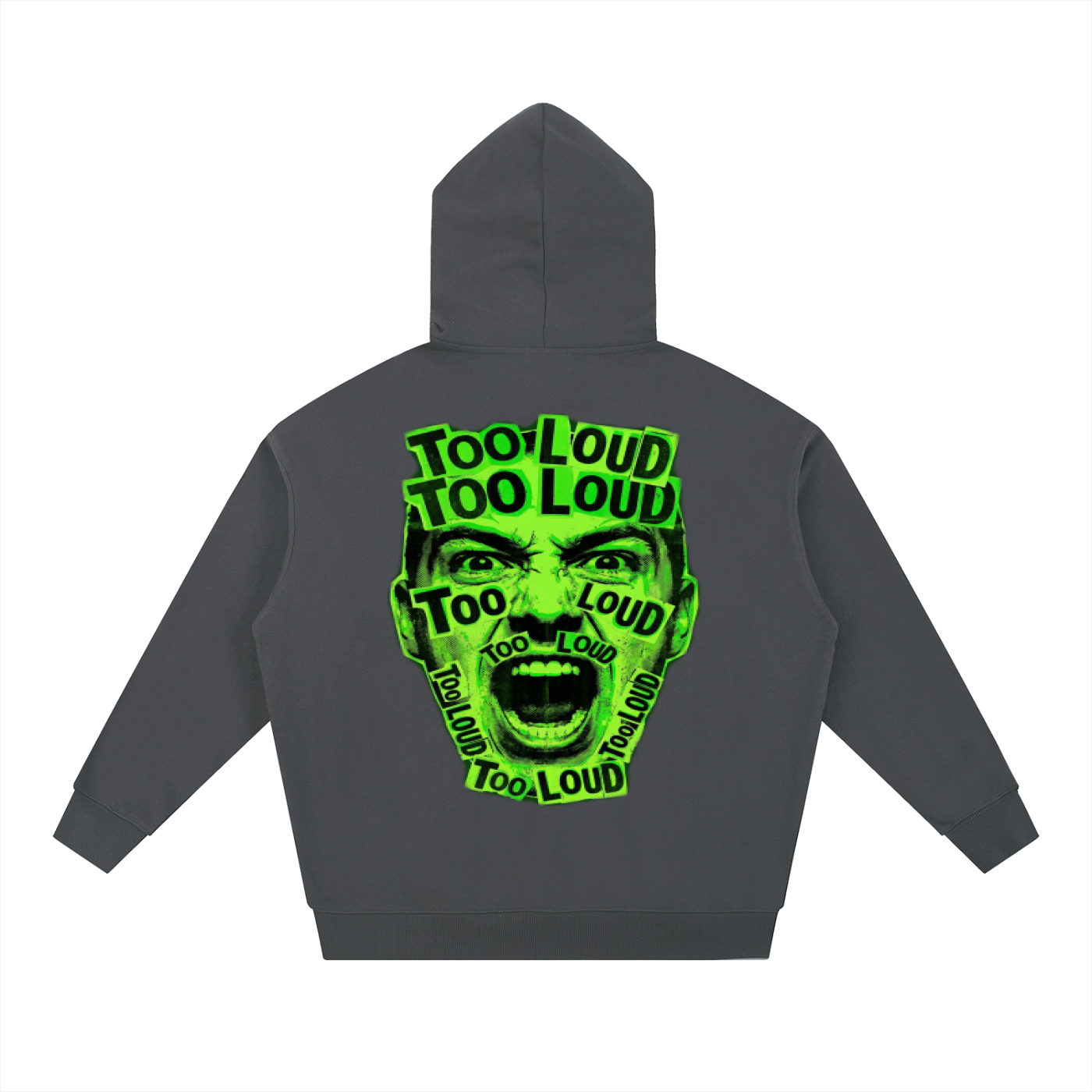 TOO LOUD OG green print Hoodie