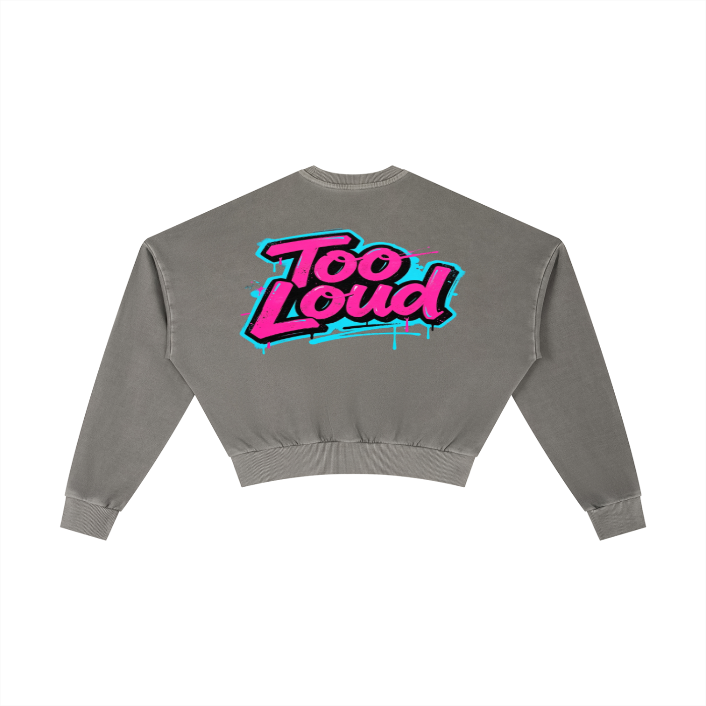 LOUD Rebellion Cropped Sweatshirt | Women's Christian Streetwear UK | Too Loud