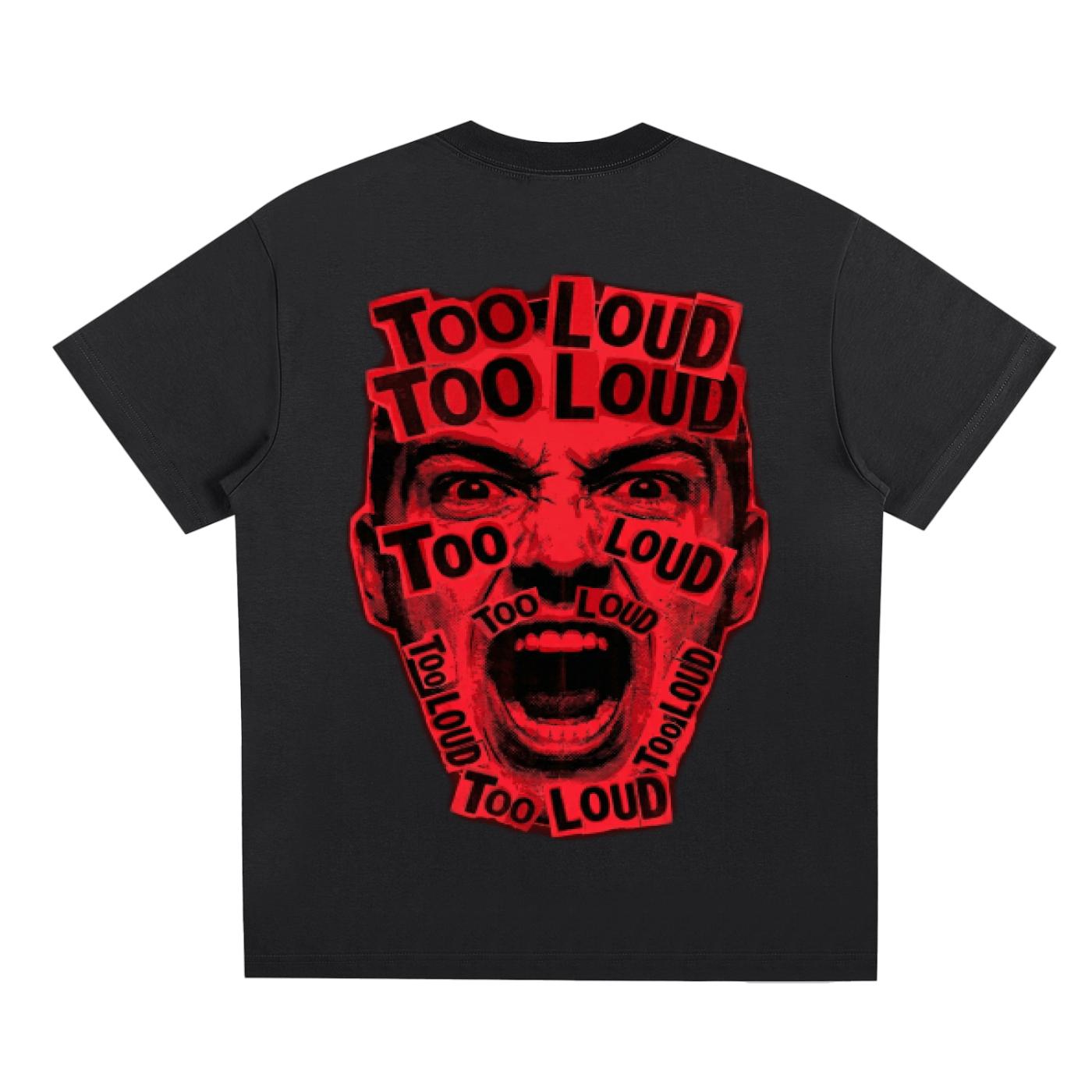 TOO LOUD OG red print T-Shirt