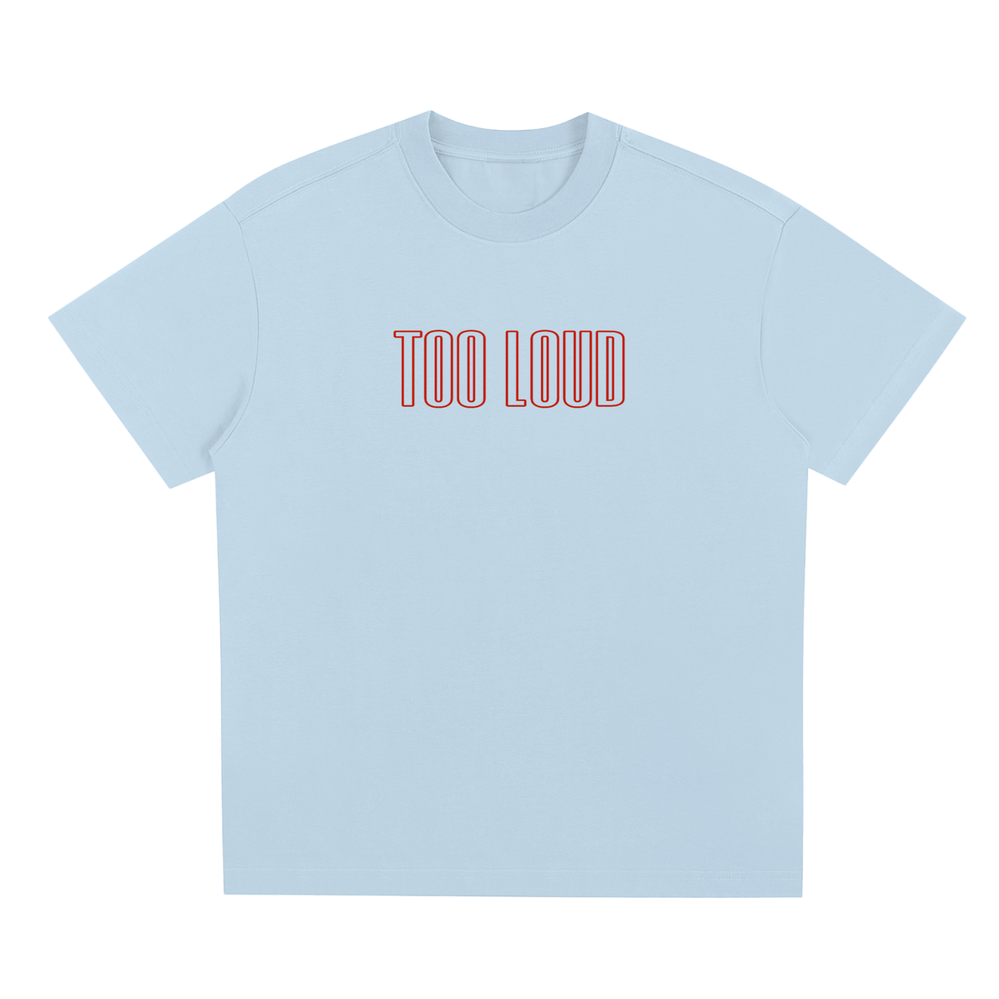 TOO LOUD OG red print T-Shirt