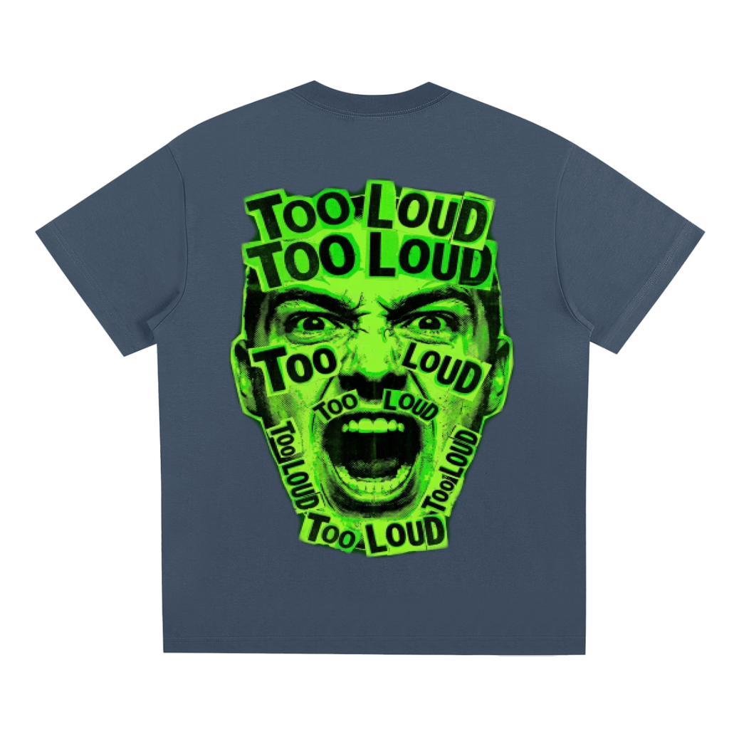 TOO LOUD OG green print T-Shirt