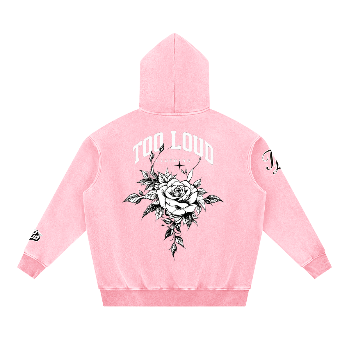 ROCK,HOODIE,TOOLOUD,ROSE,TL