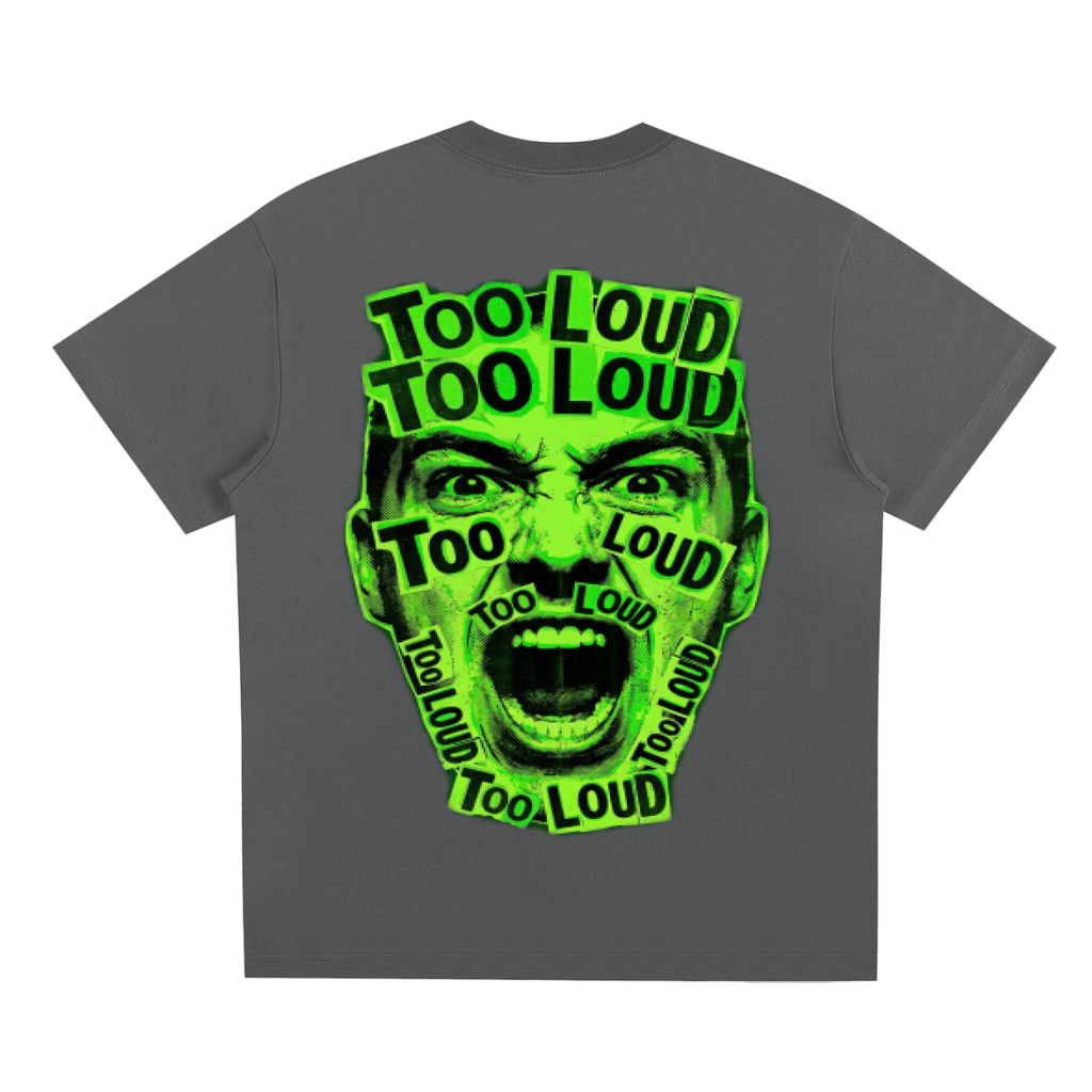 TOO LOUD OG green print T-Shirt