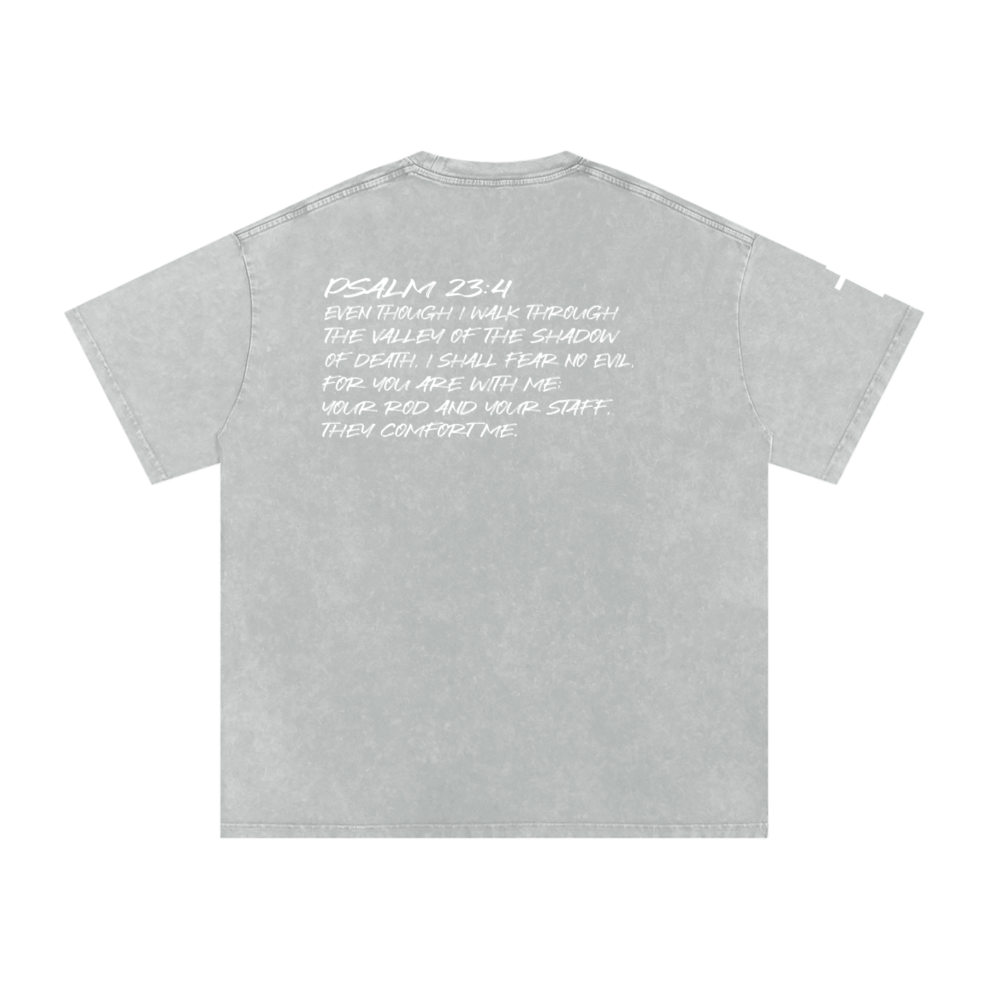 Through the Valley Oversized T-Shirt | Faith Streetwear UK | Too Loud