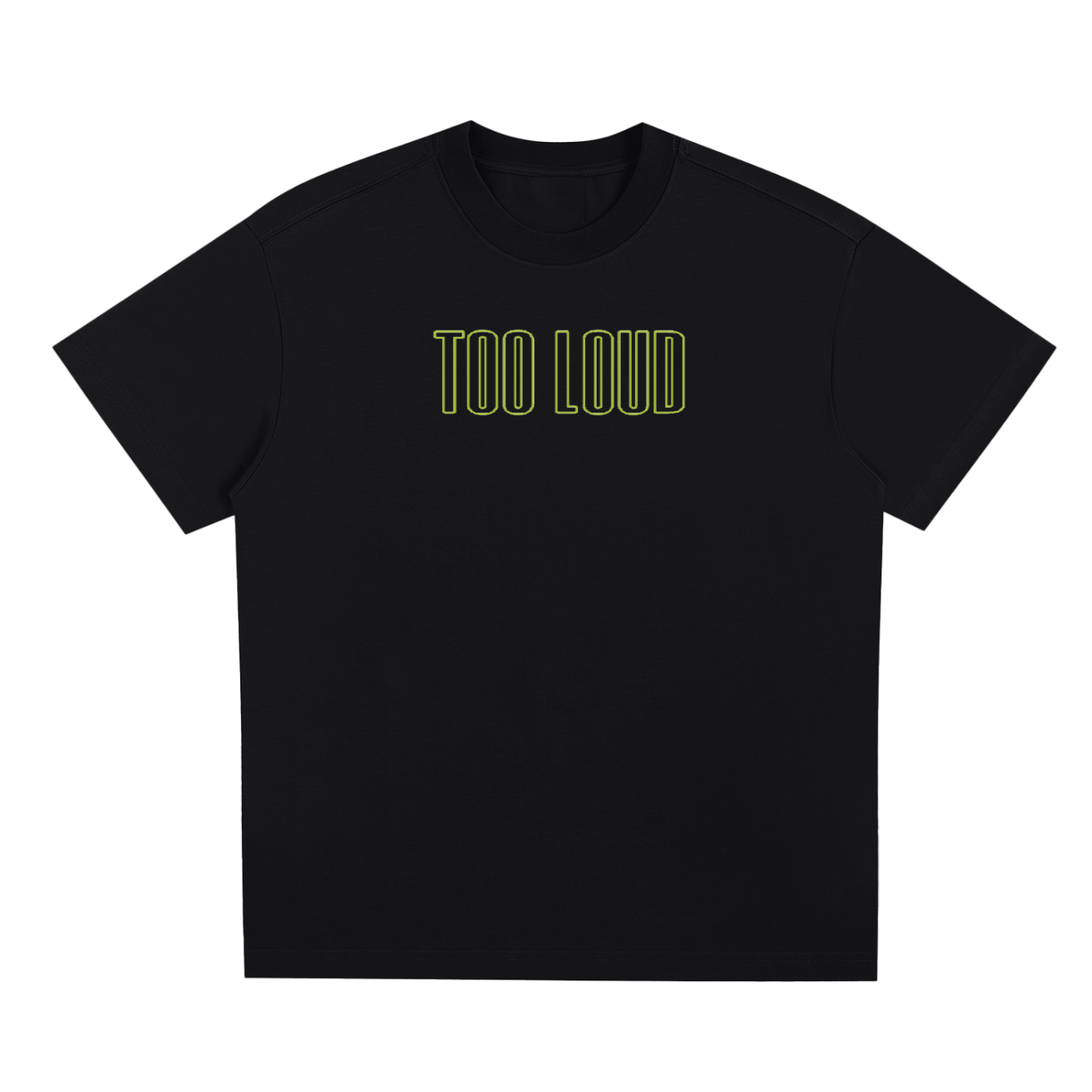 TOO LOUD OG green print T-Shirt