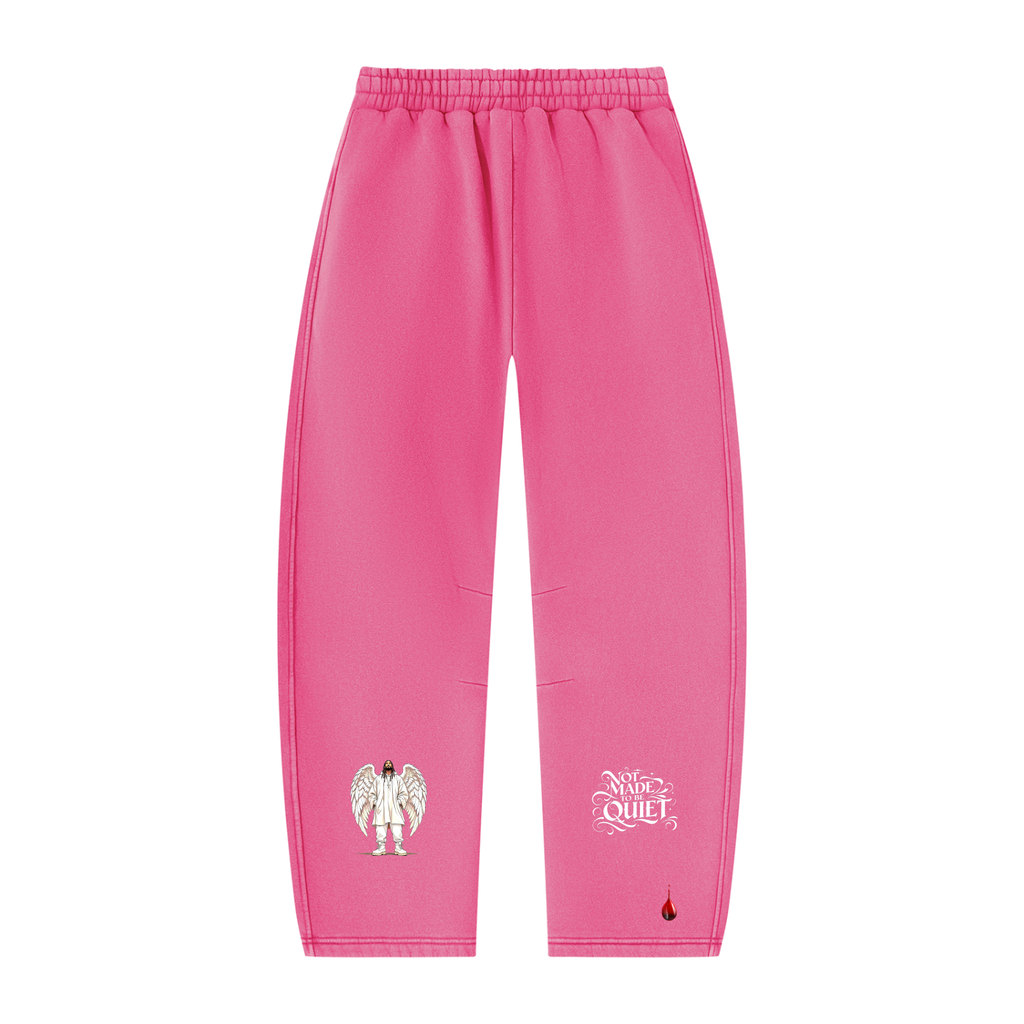 TOO LOUD "Guardian" Barrel Leg Fleece Sweatpants