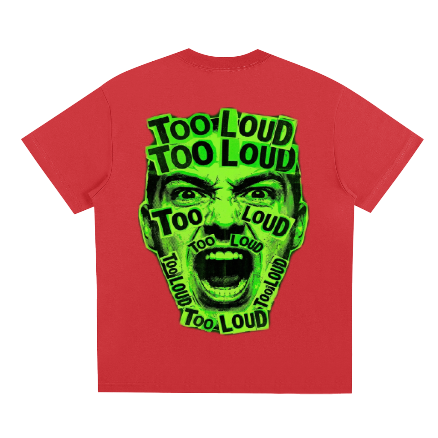 TOO LOUD OG green print T-Shirt
