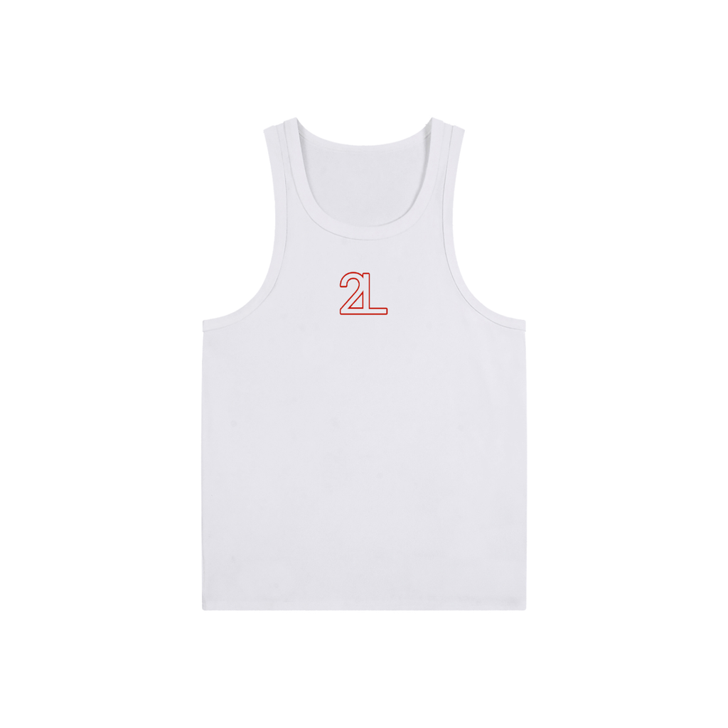 Too Loud Red Print Performance Tank | Streetwear Tank Top UK | Too Loud