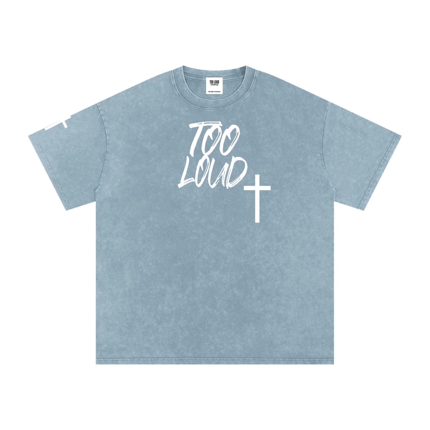 Wrathful Rebukes Oversized T-Shirt | Bold Christian Streetwear UK | Too Loud