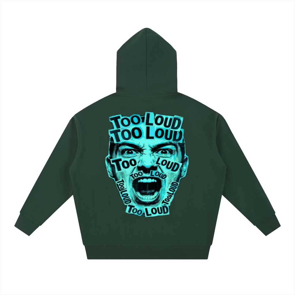 TOO LOUD OG blue print Hoodie