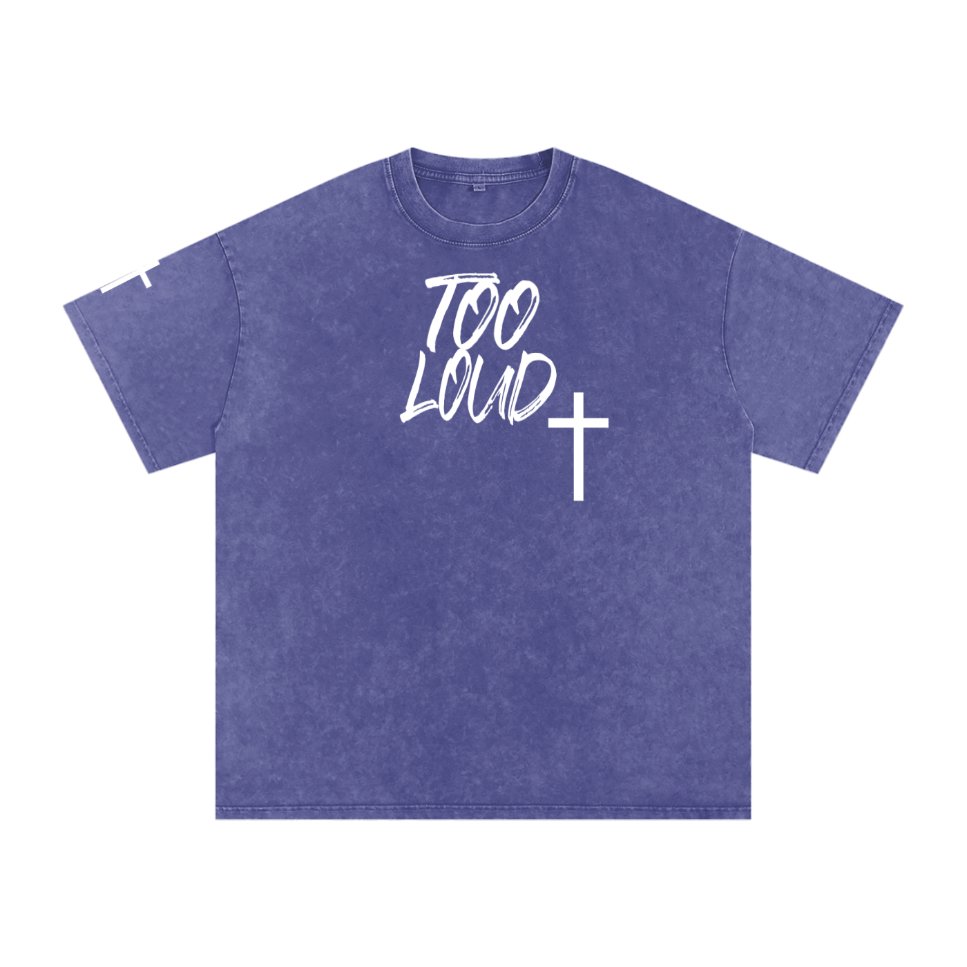 Rock and Fortress Oversized T-Shirt | Christian Streetwear UK | Too Loud